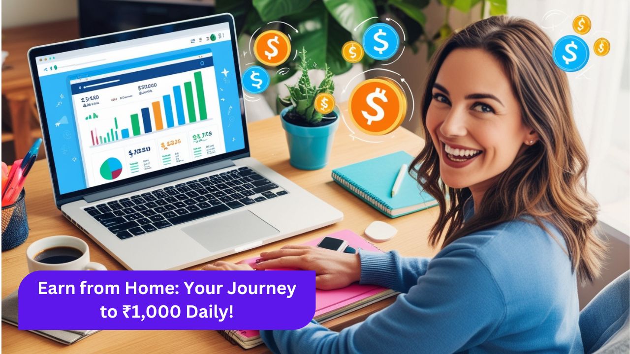 Earn from Home: Your Journey to ₹1,000 Daily!