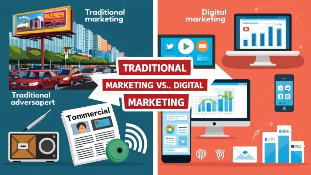 Money Inquiry-Traditional Marketing vs. Digital Marketing