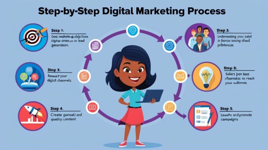 Money Inquiry-Step-by-Step Digital Marketing Process